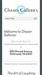 Mobile Screenshot of chasengalleries.com